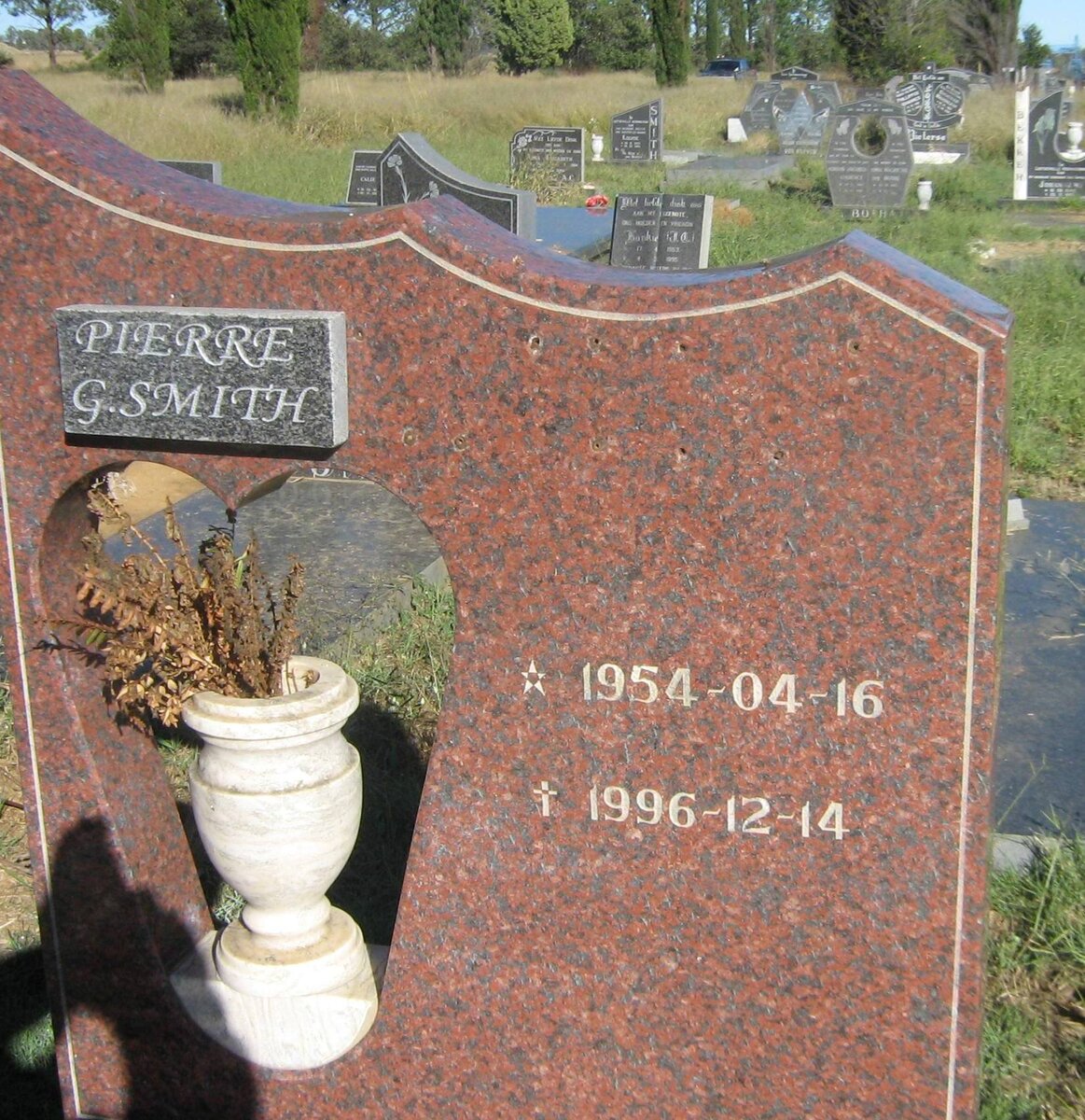 SMITH Pierre G. 1954-1996