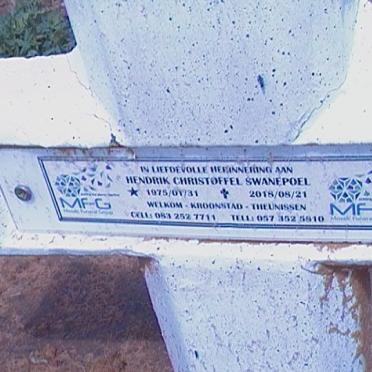 SWANEPOEL Hendrik Christoffel 1975-2018