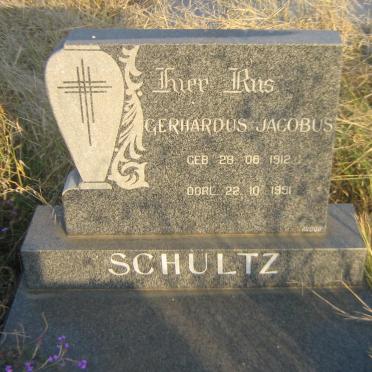 SCHULTZ Gerhardus Jacobus 1912-1991