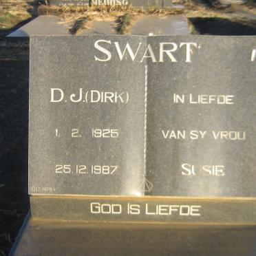 SWART D.J. 1925-1987
