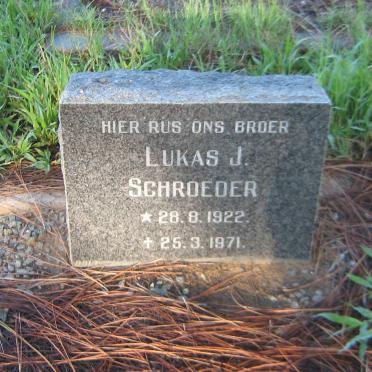 SCHROEDER Lukas J. 1922-1971