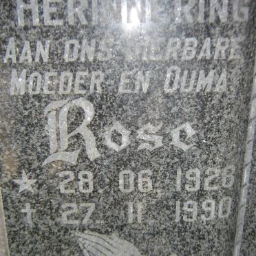 SALGADO Johnny 1923-1991 &amp; Rose 1928-1990