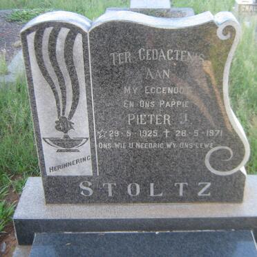 STOLTZ Pieter J. 1925-1971