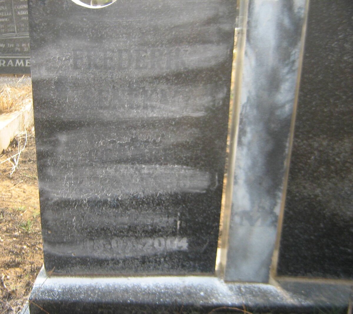 SENEKAL Frederik 19??-2004