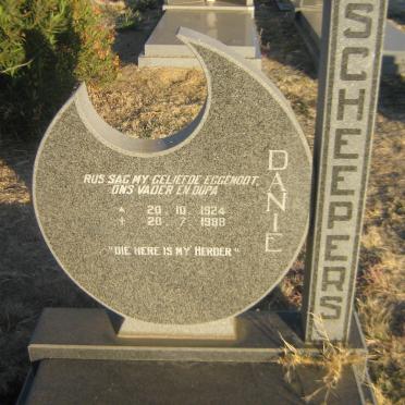 SCHEEPERS Danie 1924-1988