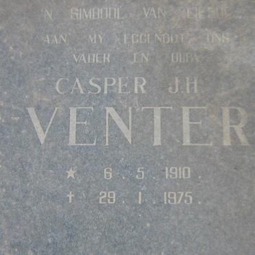 VENTER Casper J.H. 1910-1975
