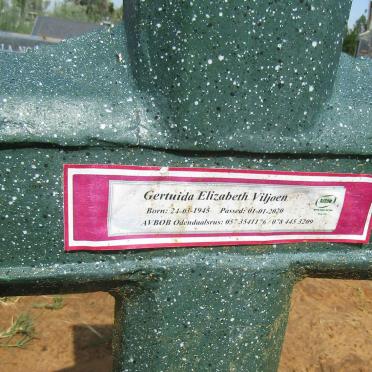 VILJOEN Gertruida Elizabeth 1945-2020