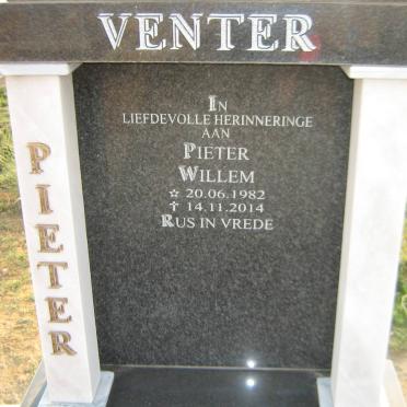 VENTER Pieter Willem 1982-2014