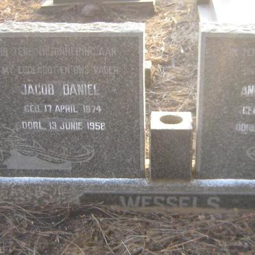 WESSELS Jacob Daniel 1874-1958 &amp; Anna Christina 1876-1930