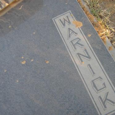 WARNICK Andrew 1940-1985