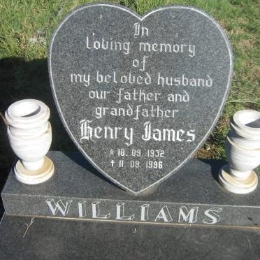 WILLIAMS Henry James 1932-1996