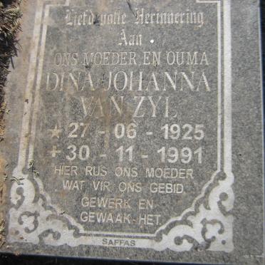 ZYL Dina Johanna, van 1925-1991