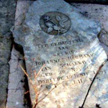 SCHALKWYK Johannes Hermanus, van