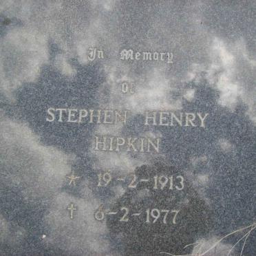 HIPKIN Stephen Henry 1913-1977
