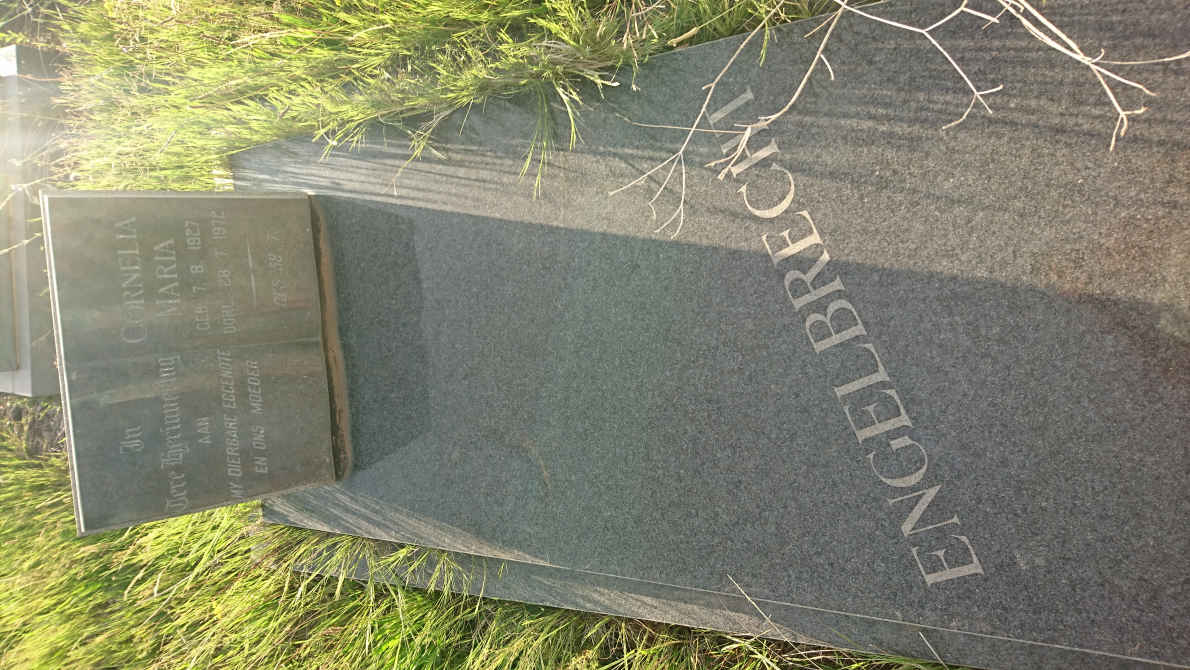 ENGELBRECHT Cornelia Maria 1927-1972