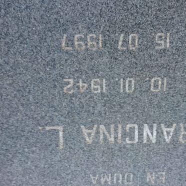 VERSTER Johannes M. 1932-1979 &amp; Francina L. 1942-1997