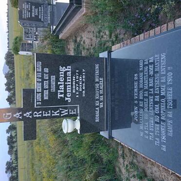 GAAREKWE Tlaleng Jeminah 1971-2017