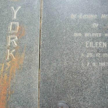 York Eileen 1910-1987