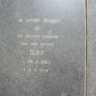 YORK Cliff 1907-1979 &amp; Eileen 1910-1987