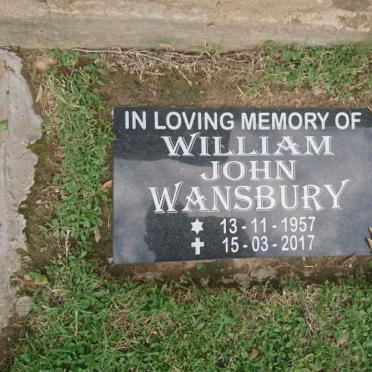 WANSBURY William John 1957-2017