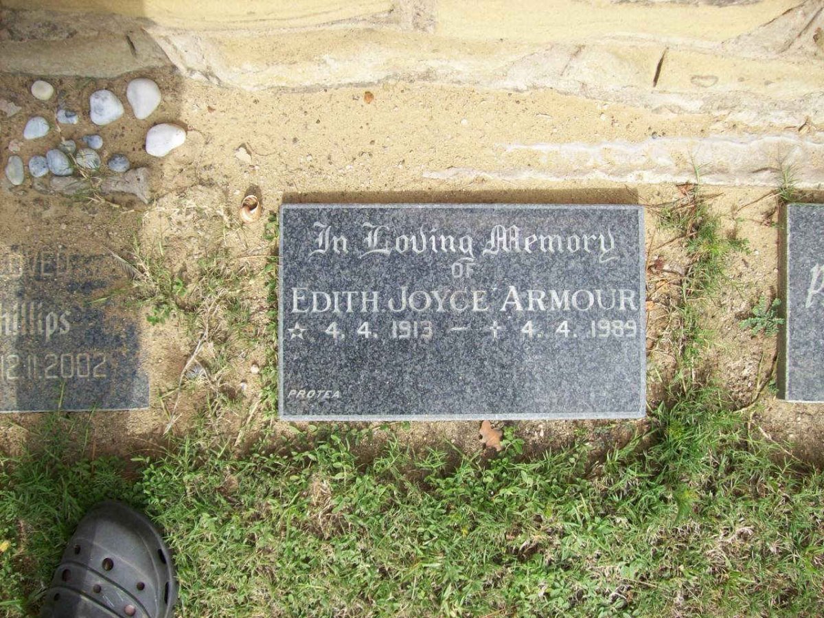ARMOUR Edith Joyce 1913-1989