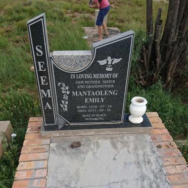 MANTAOLENG Emily 1928-2011