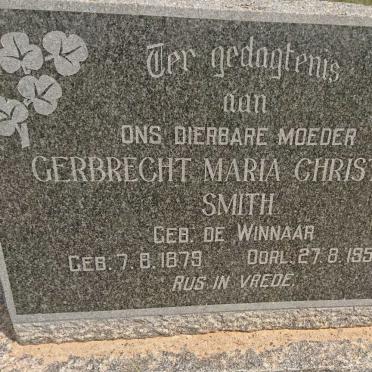 SMITH Gerbrecht Maria Christina nee DE WINNAAR 1879-1958