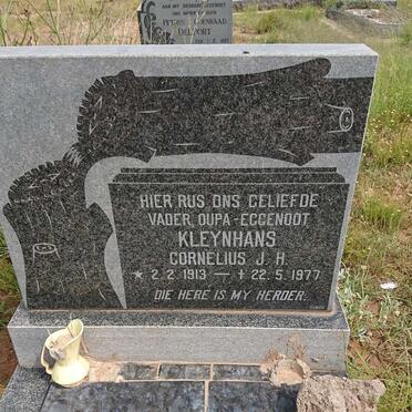 KLEYNHANS Cornelius J.H. 1913-1977