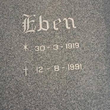 POTGIETER Eben 1919-1991 &amp; Rina 1919-1996 