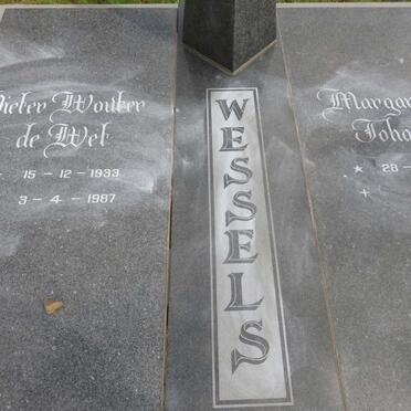 WESSELS Pieter Wouter de Wet 1933-1987 &amp; Margaretha Johanna 1932- 
