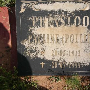 PRINSLOO Pauline 1932-1999