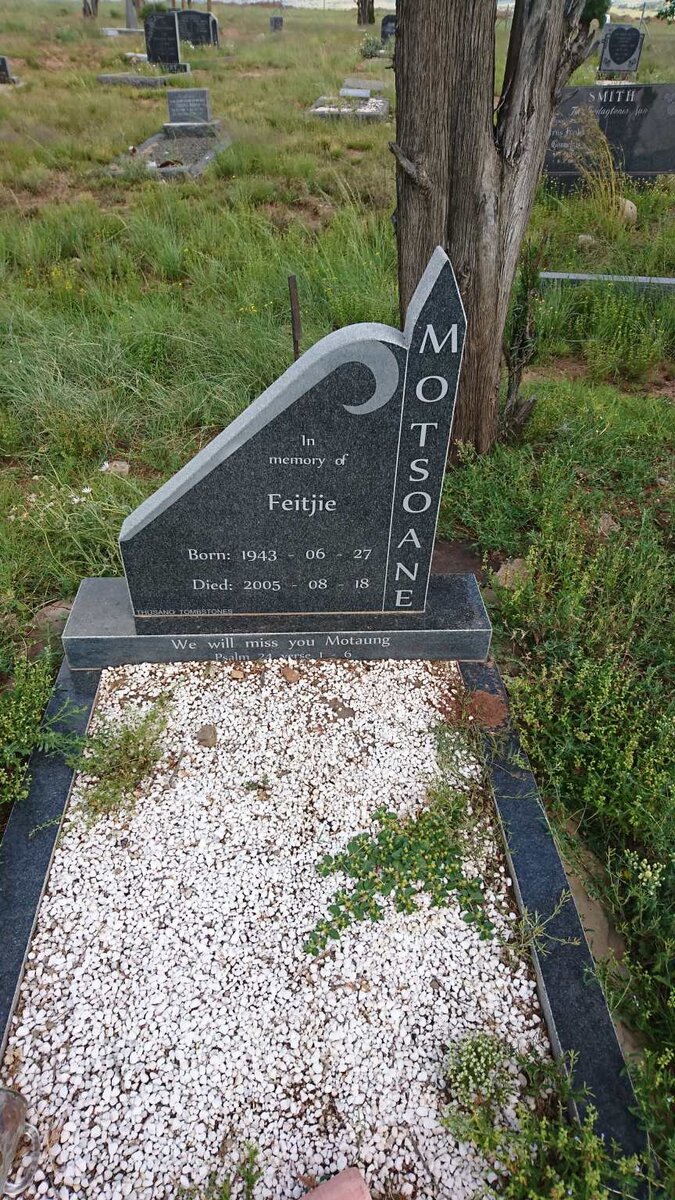 MOTSOANE Feitjie 1943-2005