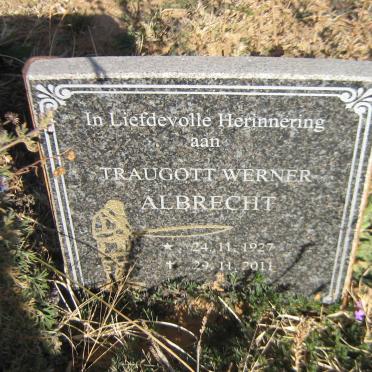 ALBRECHT Traugott Werner 1927-2011