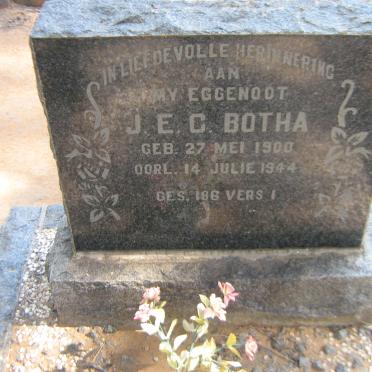 BOTHA J.E.C. 1900-1944