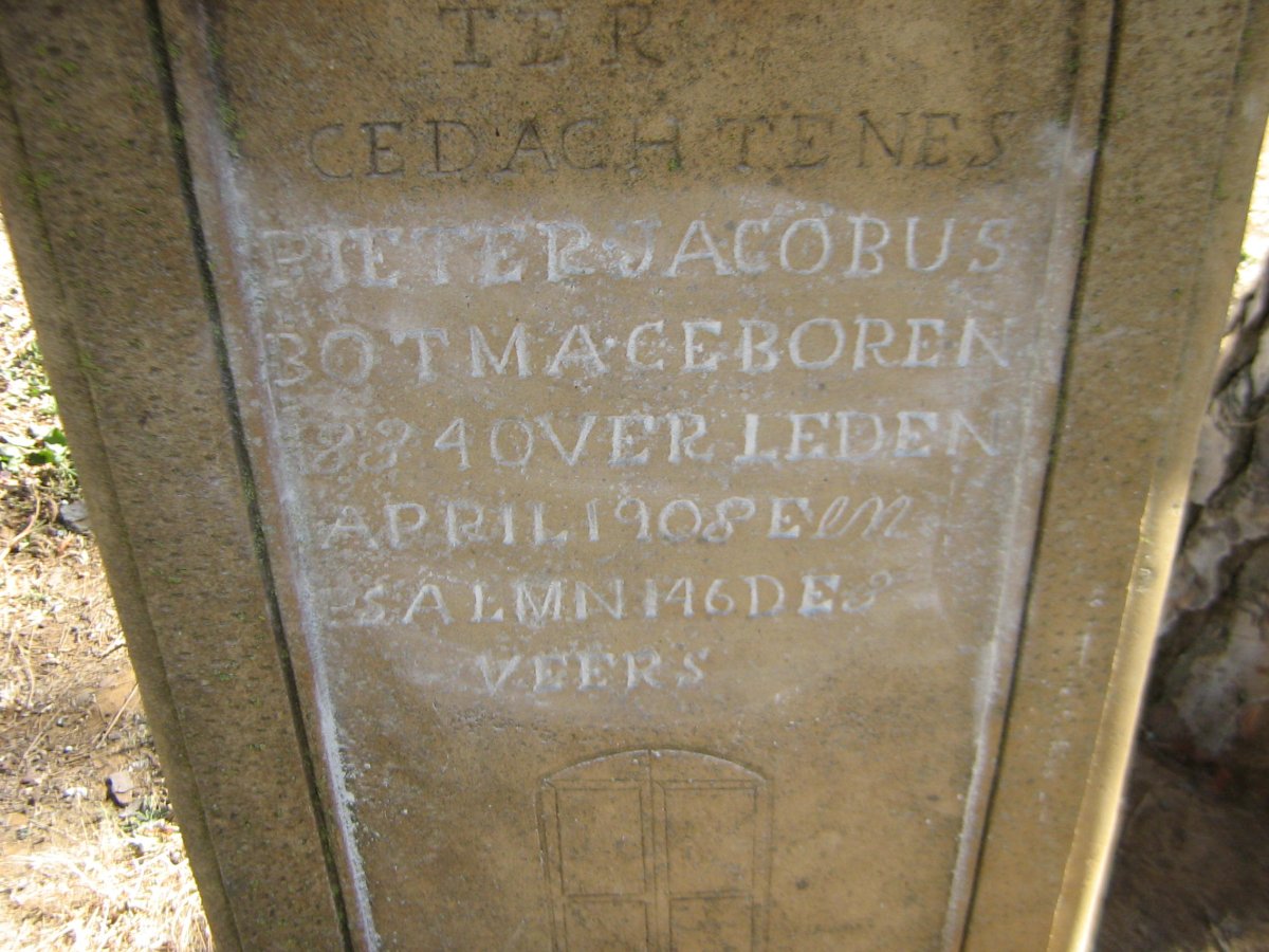 BOTMA Pieter Jacobus 1834-1908