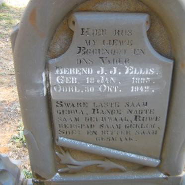 ELLIS Berend J.J. 1885-1942