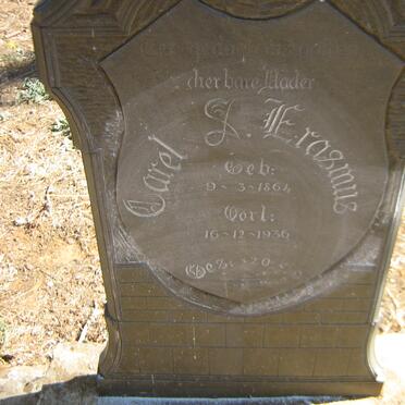 ERASMUS Carel S. 1864-1936