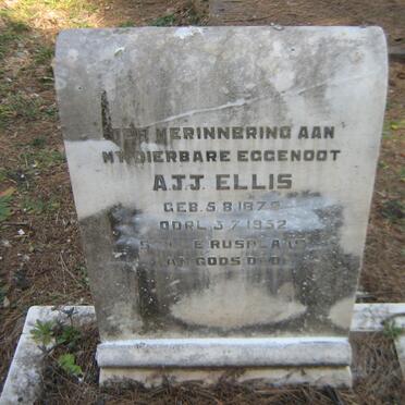 ELLIS A.J.J. 1872-1952