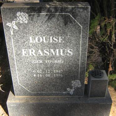 ERASMUS Louise nee FOURIE 1947-1996