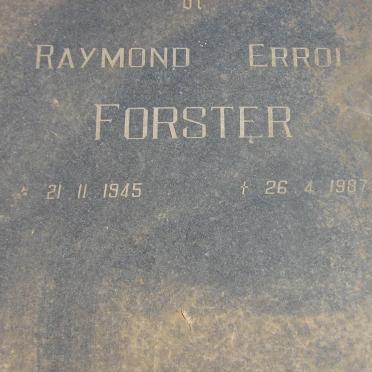 FORSTER Raymond Errol 1945-1987
