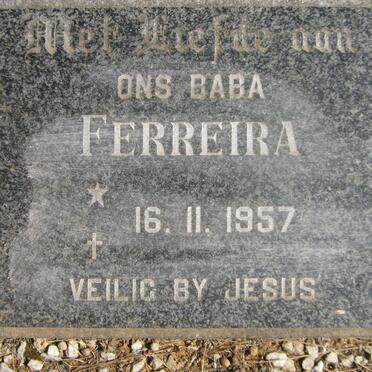 FERREIRA Baba 1957-1957