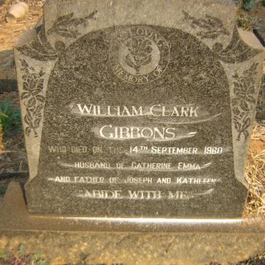 GIBBONS William Clark -1960