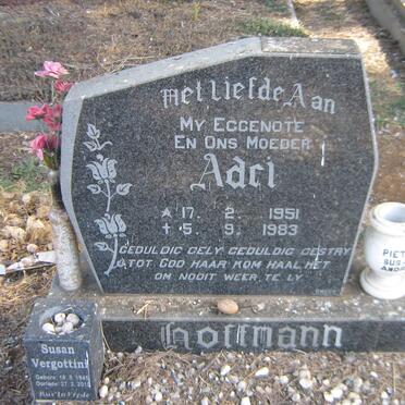 HOFFMANN Adri 1951-1983 :: VERGOTTINI Susan 1945-2015