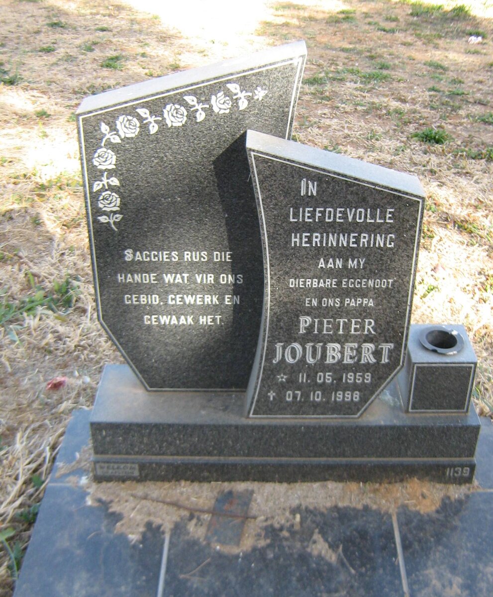 JOUBERT Pieter 1959-1998