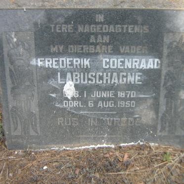 LABUSCHAGNE Frederik Coenraad 1870-1950