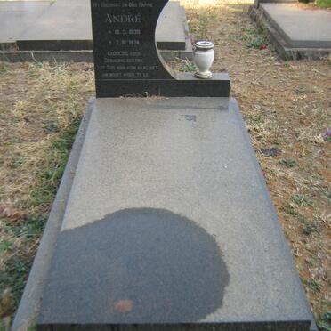 MOSTERT Andre 1938-1974