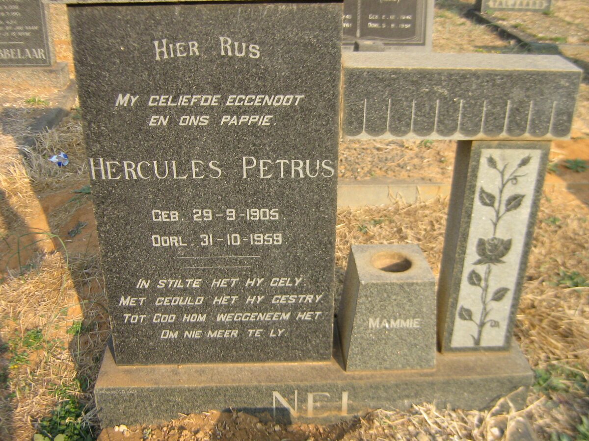NEL Hercules Petrus 1905-1959