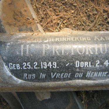 PRETORIUS H. 1949-1968