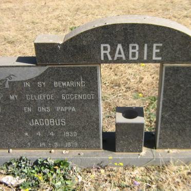 RABIE Jacobus 1930-1978
