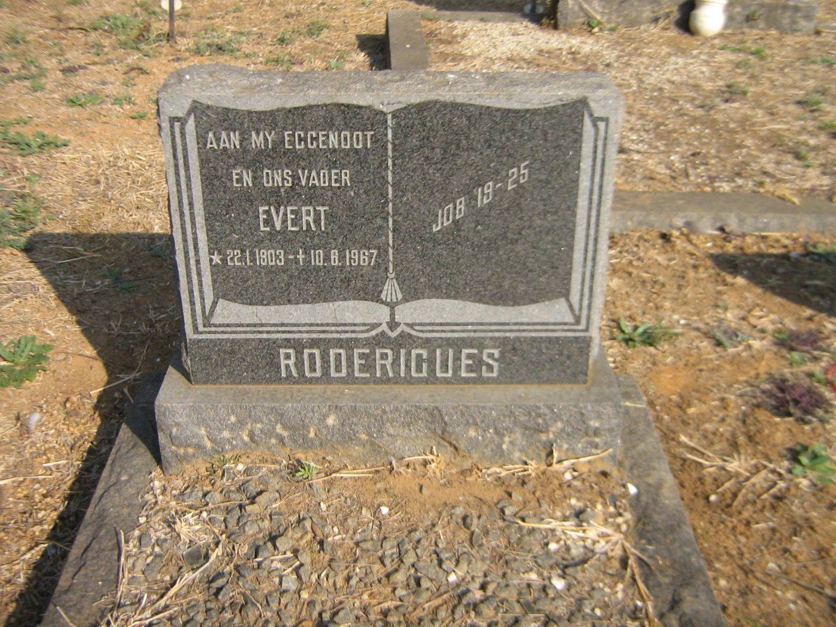 RODERIGUES Evert 1903-1967